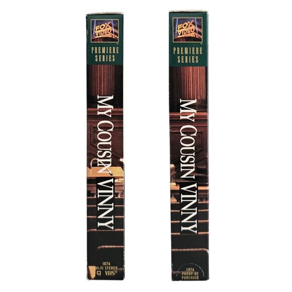 My Cousin Vinny 1992 VHS, R Comedy Crime Movie | Good Used Condition | Brown - Picture 3 of 5